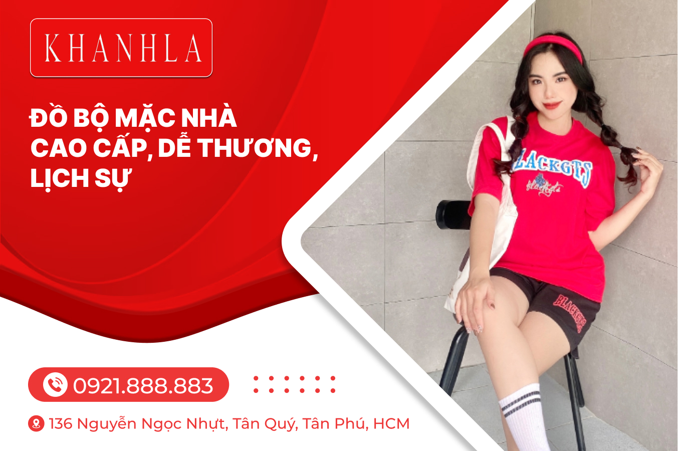 Đồ bộ mặc nhà cao cấp, dễ thương, lịch sự