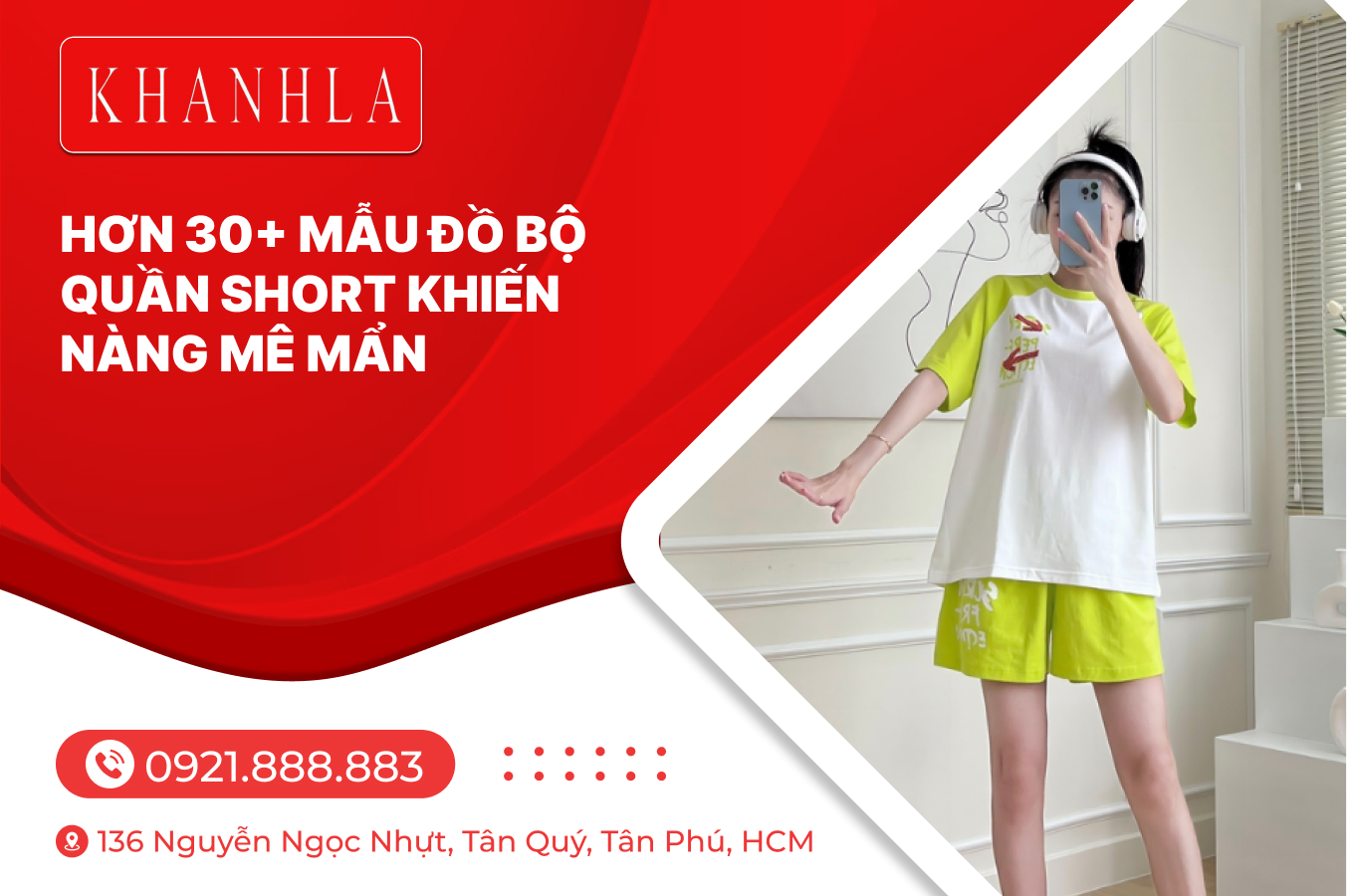 Hơn 30+ mẫu đồ bộ quần short khiến nàng mê mẩn