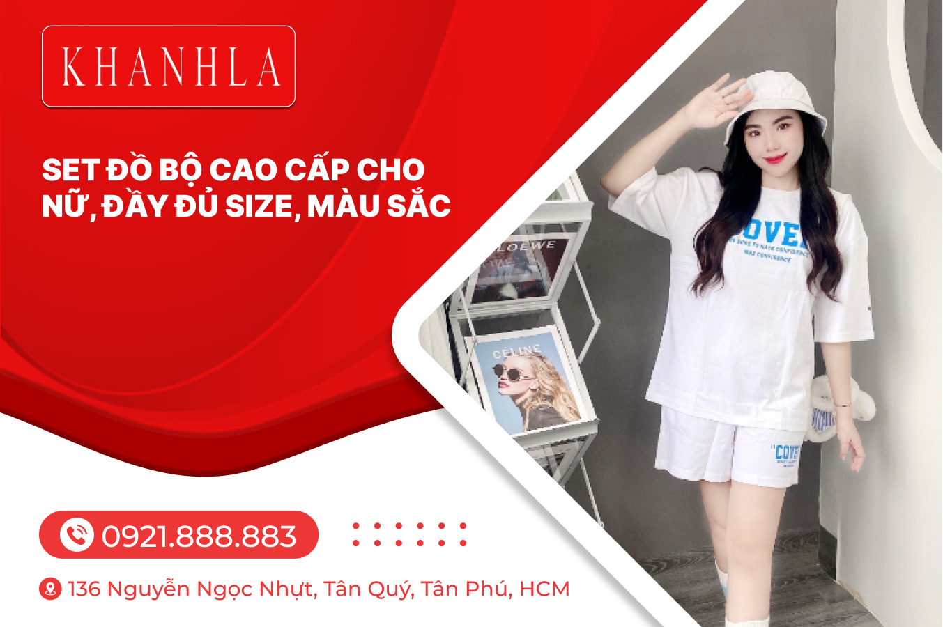 Set đồ bộ cao cấp cho nữ, đầy đủ size, màu sắc