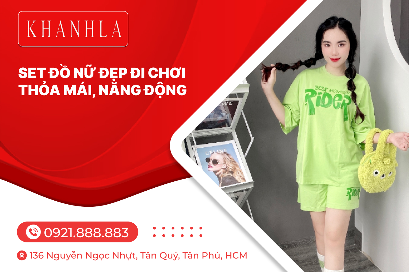 Set đồ nữ đẹp đi chơi thỏa mái, năng động