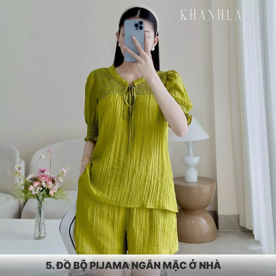 Đồ bộ ngắn mặc ở nhà