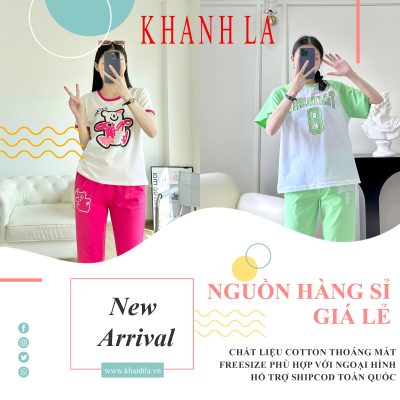 Xưởng chuyên bán sỉ đồ bộ thun cotton