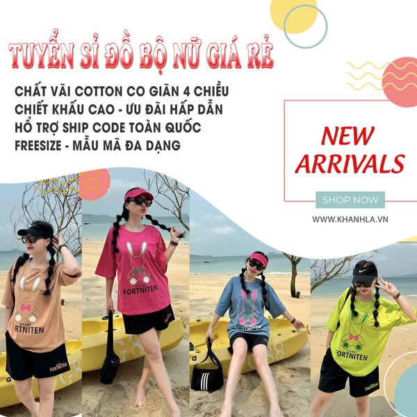 đồ bộ thun nữ giá sỉ