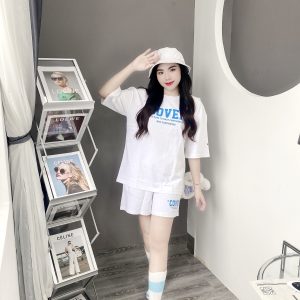 SET ĐÙI THUN COTTON PHOM RỘNG COVER KHÁNH LA