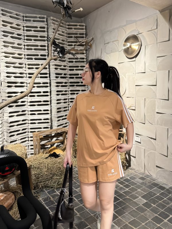 SET ĐÙI THUN COTTON THỂ THAO THÊU S STUDIO KHÁNH LA - Ảnh 10