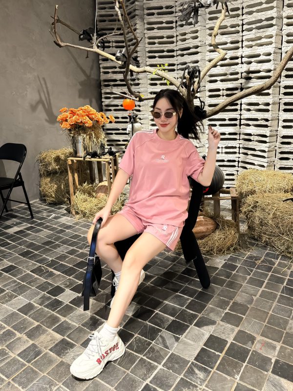 SET ĐÙI THUN COTTON THỂ THAO THÊU S STUDIO KHÁNH LA - Ảnh 5