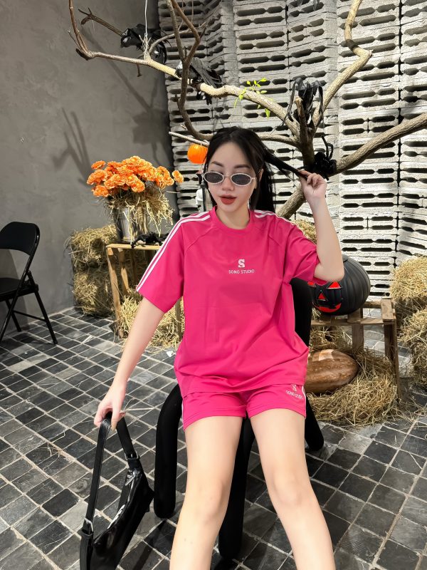 SET ĐÙI THUN COTTON THỂ THAO THÊU S STUDIO KHÁNH LA - Ảnh 8