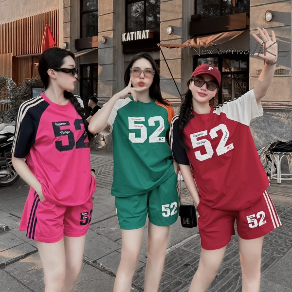SET ĐÙI THUN COTTON THỂ THAO THÊU SỐ 52 KHÁNH LA - Ảnh 4