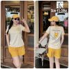 SET ĐÙI THUN COTTON IN GẤU POOH DỄ THƯƠNG KHÁNH LA