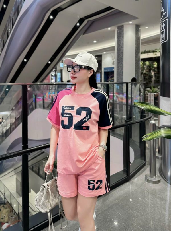 SET ĐÙI THUN COTTON THỂ THAO THÊU SỐ 52 KHÁNH LA