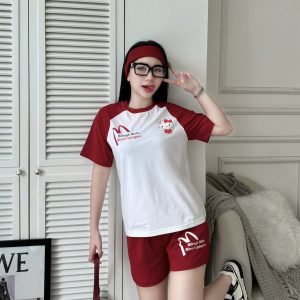SET ĐÙI COTTON PHOM VỪA IN M KITTY RAPLAN KHÁNH LA