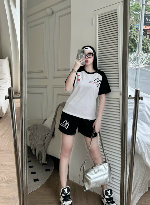 SET ĐÙI COTTON PHOM VỪA IN M KITTY RAPLAN KHÁNH LA - Ảnh 4