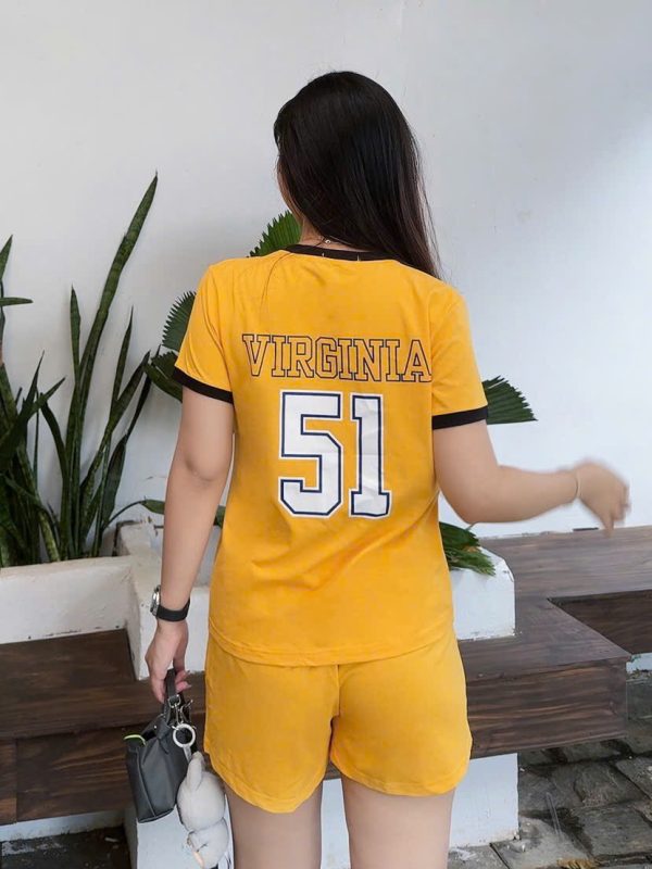 SET ĐÙI THUN COTTON IN CHỮ VIRGINIA SỐ 51 SAU LƯNG - Ảnh 18