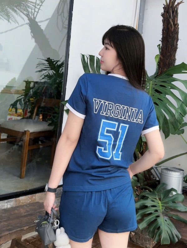 SET ĐÙI THUN COTTON IN CHỮ VIRGINIA SỐ 51 SAU LƯNG - Ảnh 19