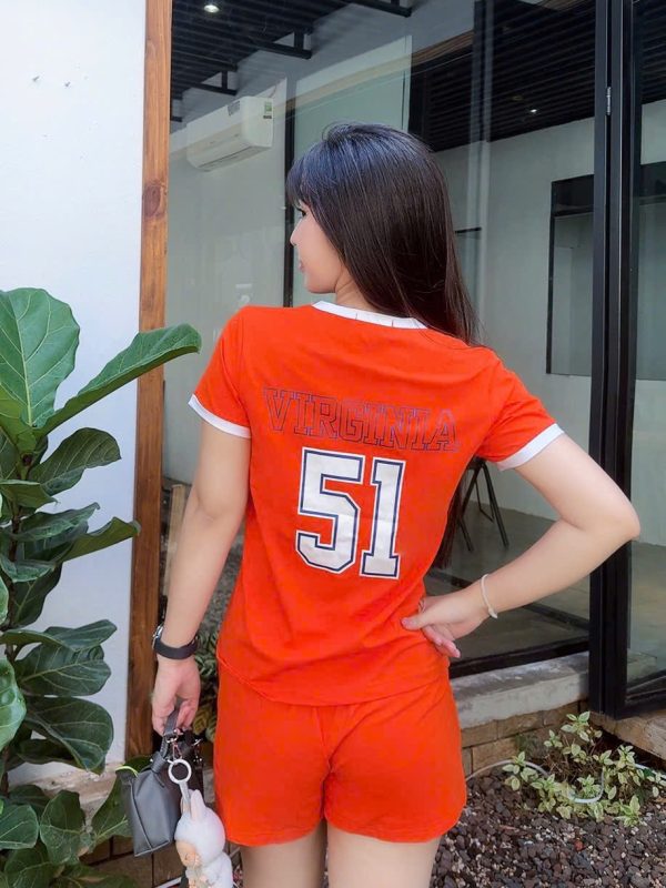 SET ĐÙI THUN COTTON IN CHỮ VIRGINIA SỐ 51 SAU LƯNG - Ảnh 21