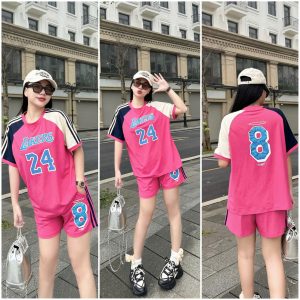 SET ĐÙI THỂ THAO THUN COTTON IN LAKERS 24 PHỐI MÀU