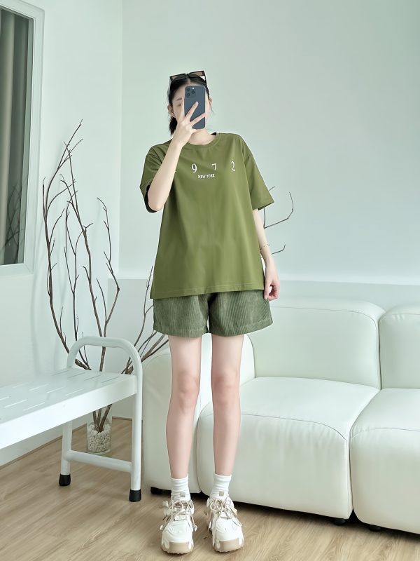 SET ĐÙI ÁO COTTON 1972 PHỐI QUẦN NHUNG KHÁNH LA - Ảnh 20