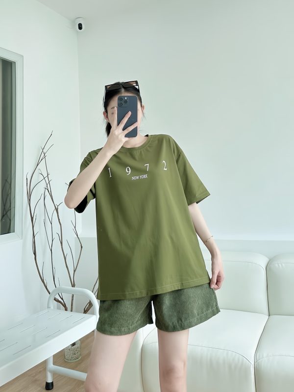 SET ĐÙI ÁO COTTON 1972 PHỐI QUẦN NHUNG KHÁNH LA - Ảnh 21