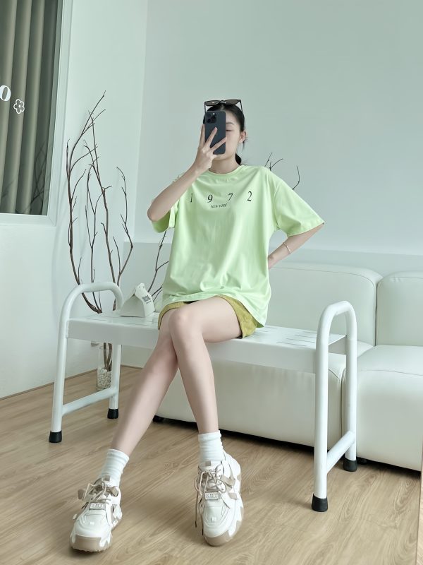 SET ĐÙI ÁO COTTON 1972 PHỐI QUẦN NHUNG KHÁNH LA - Ảnh 14