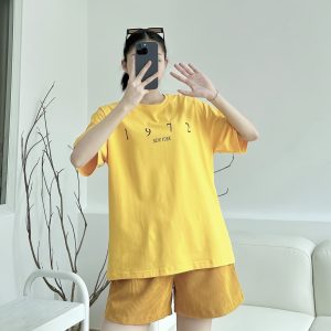 SET ĐÙI ÁO COTTON 1972 PHỐI QUẦN NHUNG KHÁNH LA