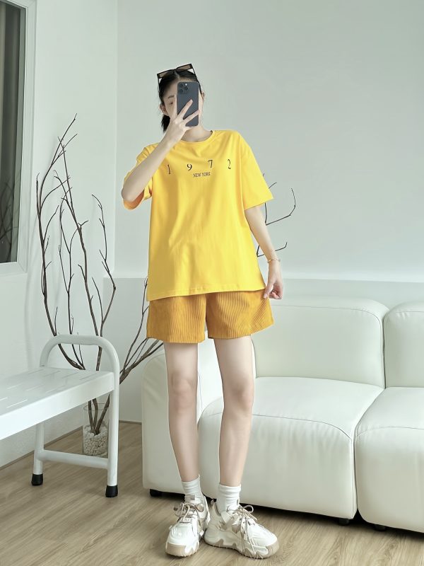 SET ĐÙI ÁO COTTON 1972 PHỐI QUẦN NHUNG KHÁNH LA - Ảnh 9