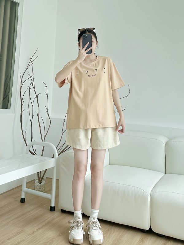 SET ĐÙI ÁO COTTON 1972 PHỐI QUẦN NHUNG KHÁNH LA - Ảnh 11