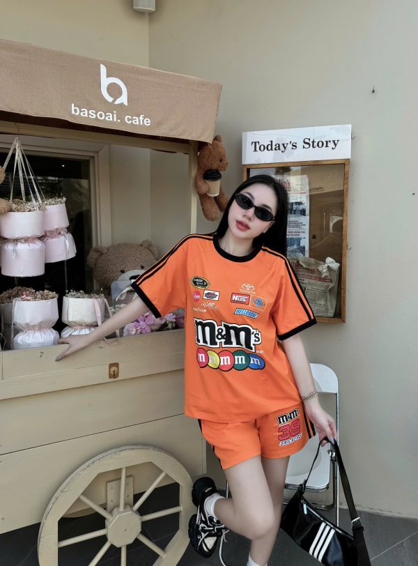 SET ĐÙI THUN COTTON IN HÌNH KẸO MM KHANHLA