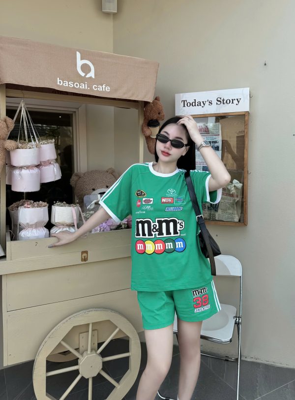 SET ĐÙI THUN COTTON IN HÌNH KẸO MM KHANHLA