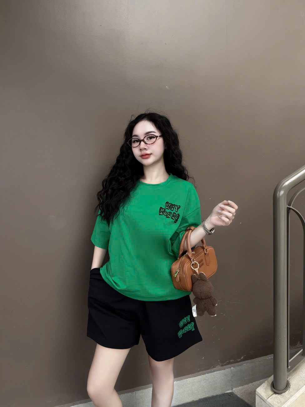 SET ĐÙI THUN ÁO COTTON PHOM RỘNG QUẦN DA CÁ KHÁNH LA - Ảnh 24