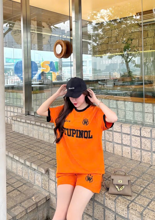 SET ĐÙI THỂ THAO THUN COTTON THÊU STUPIOL KHÁNH LA - Ảnh 7