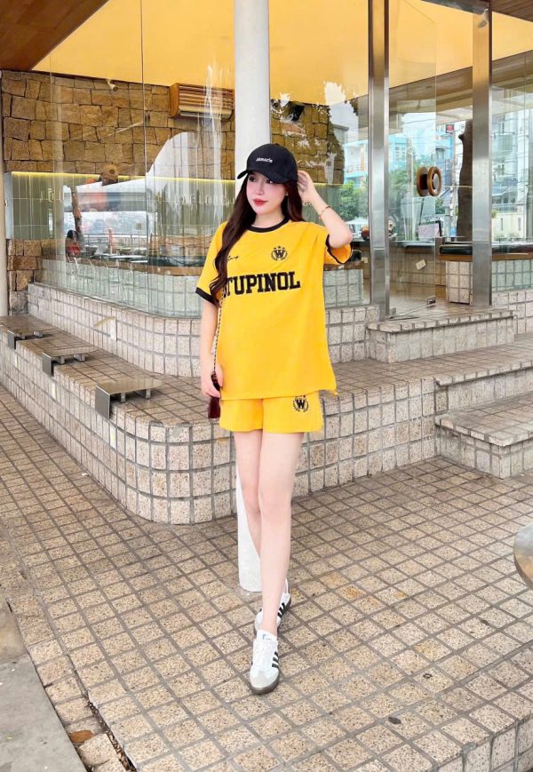 SET ĐÙI THỂ THAO THUN COTTON THÊU STUPIOL KHÁNH LA - Ảnh 20