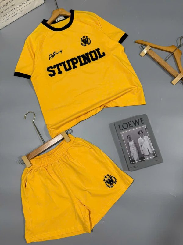 SET ĐÙI THỂ THAO THUN COTTON THÊU STUPIOL KHÁNH LA - Ảnh 21