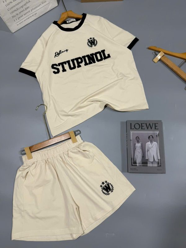 SET ĐÙI THỂ THAO THUN COTTON THÊU STUPIOL KHÁNH LA - Ảnh 27