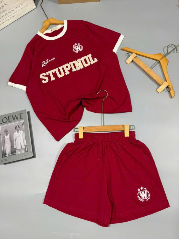 SET ĐÙI THỂ THAO THUN COTTON THÊU STUPIOL KHÁNH LA - Ảnh 24