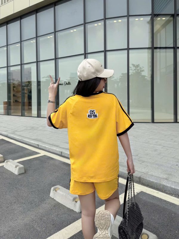SET ĐÙI THUN COTTON THÊU NEW YORK 05 - KHANH LA - Ảnh 8