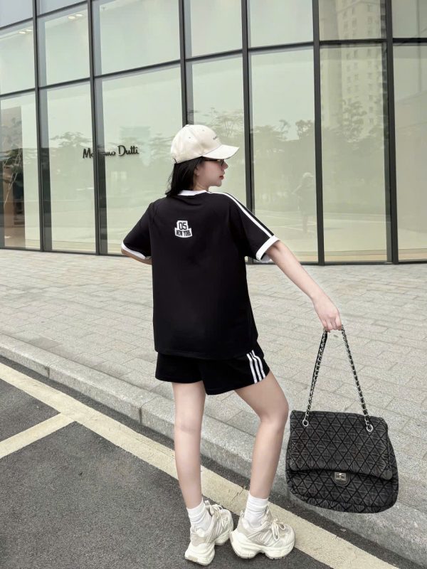 SET ĐÙI THUN COTTON THÊU NEW YORK 05 - KHANH LA - Ảnh 15