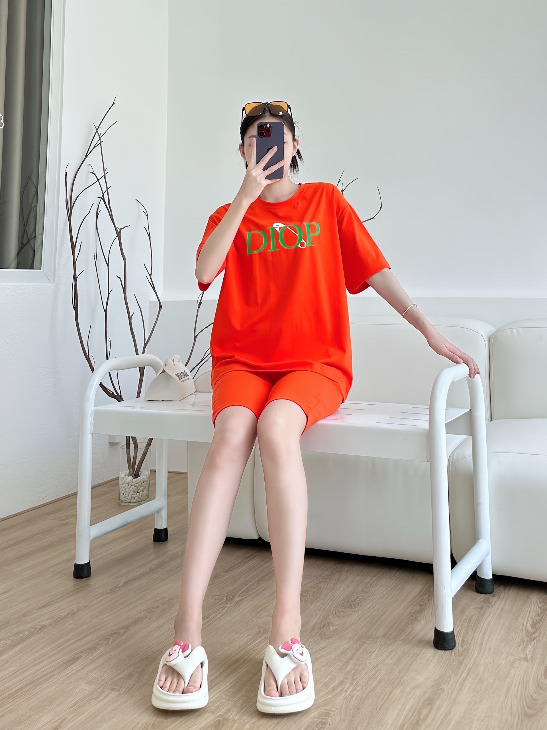 SET LỬNG ÁO THUN COTTON 4C DIOP QUẦN ÔM KHÁNH LA - Ảnh 11