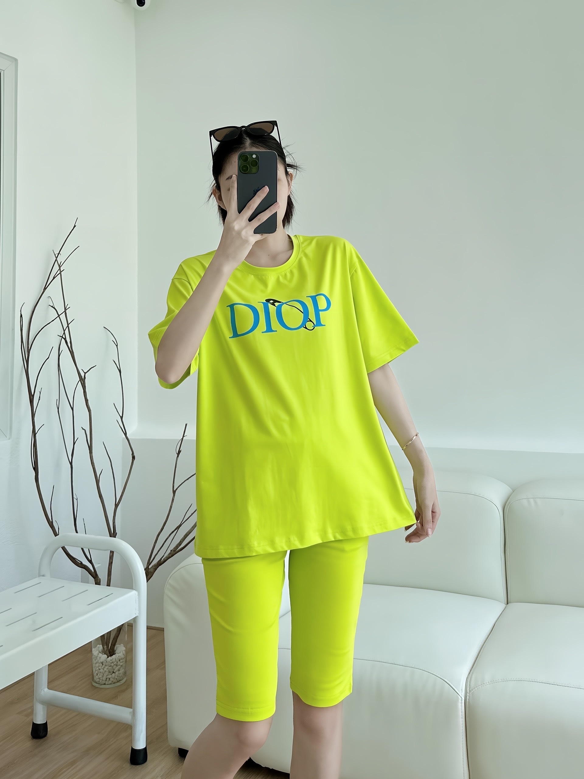 SET LỬNG ÁO THUN COTTON 4C DIOP QUẦN ÔM KHÁNH LA - Ảnh 21