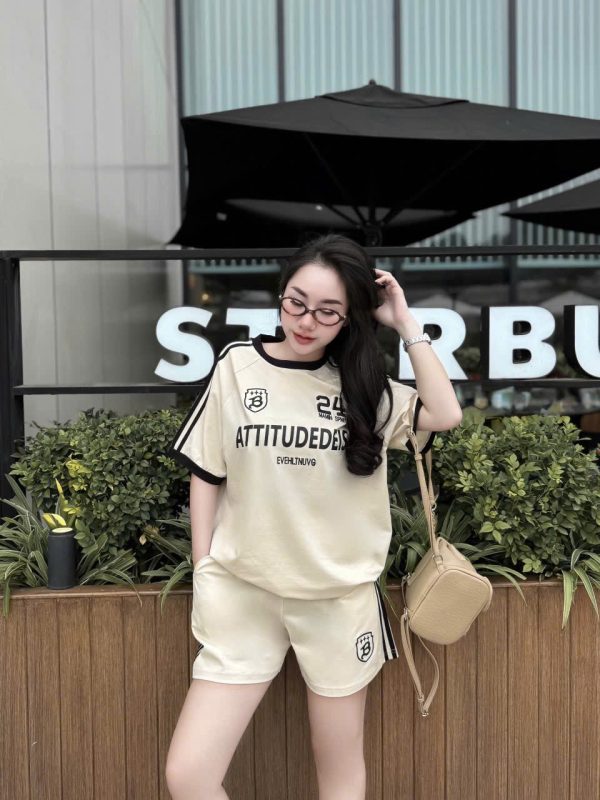 SET ĐÙI THUN COTTON THỂ THAO THÊU B/ 24 KHÁNH LA - Ảnh 3