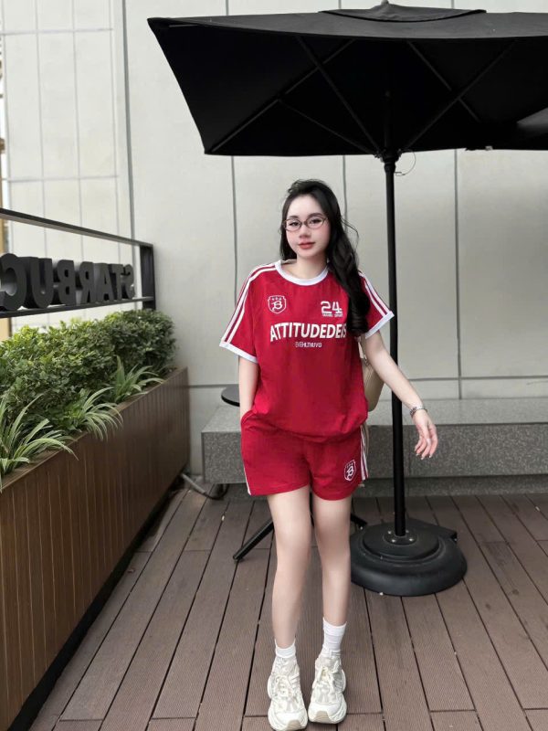 SET ĐÙI THUN COTTON THỂ THAO THÊU B/ 24 KHÁNH LA - Ảnh 5