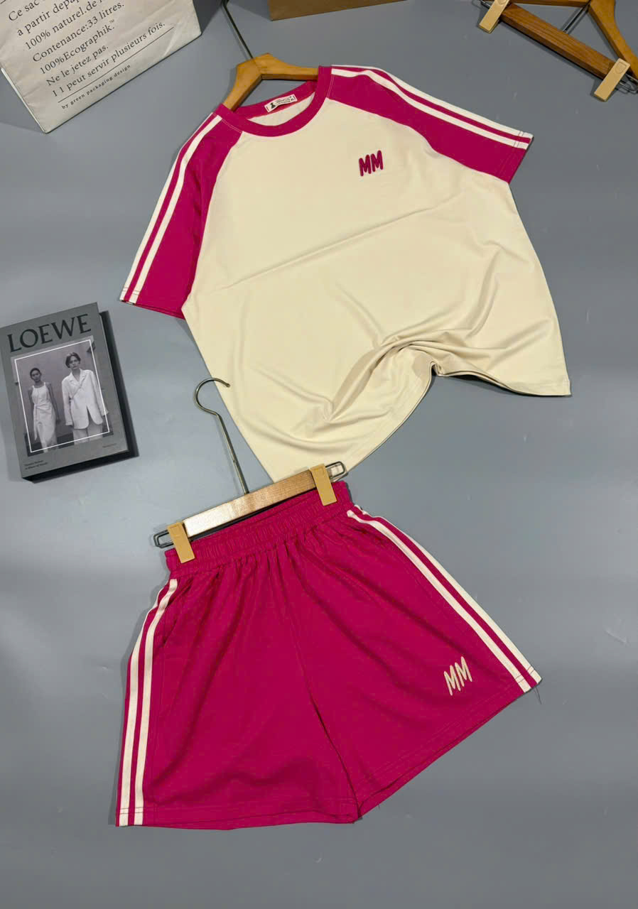 Set Bộ Đui Thun Cotton Phoi Mau Theu MM Khanh La - Ảnh 15