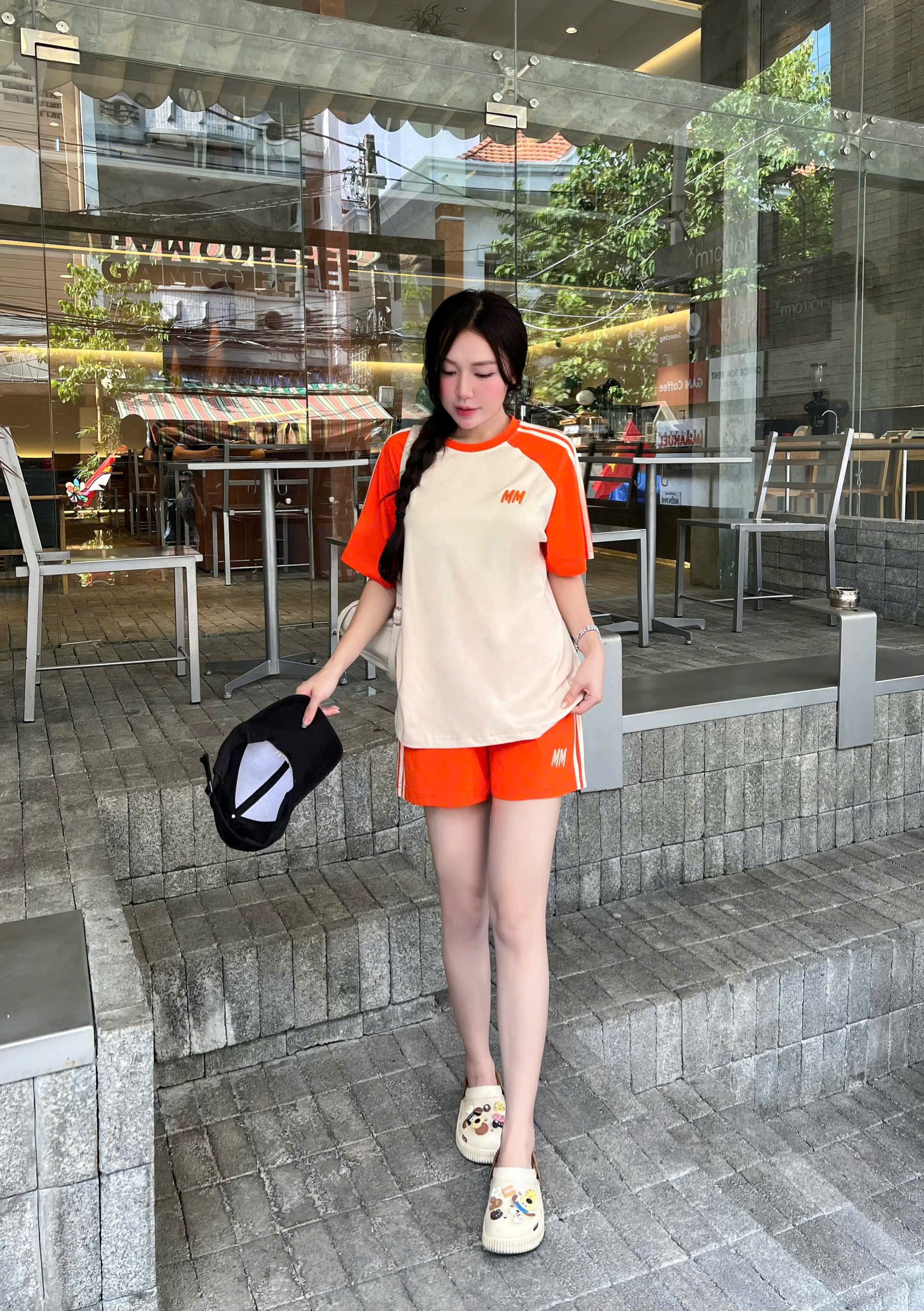 Set Bộ Đui Thun Cotton Phoi Mau Theu MM Khanh La - Ảnh 7