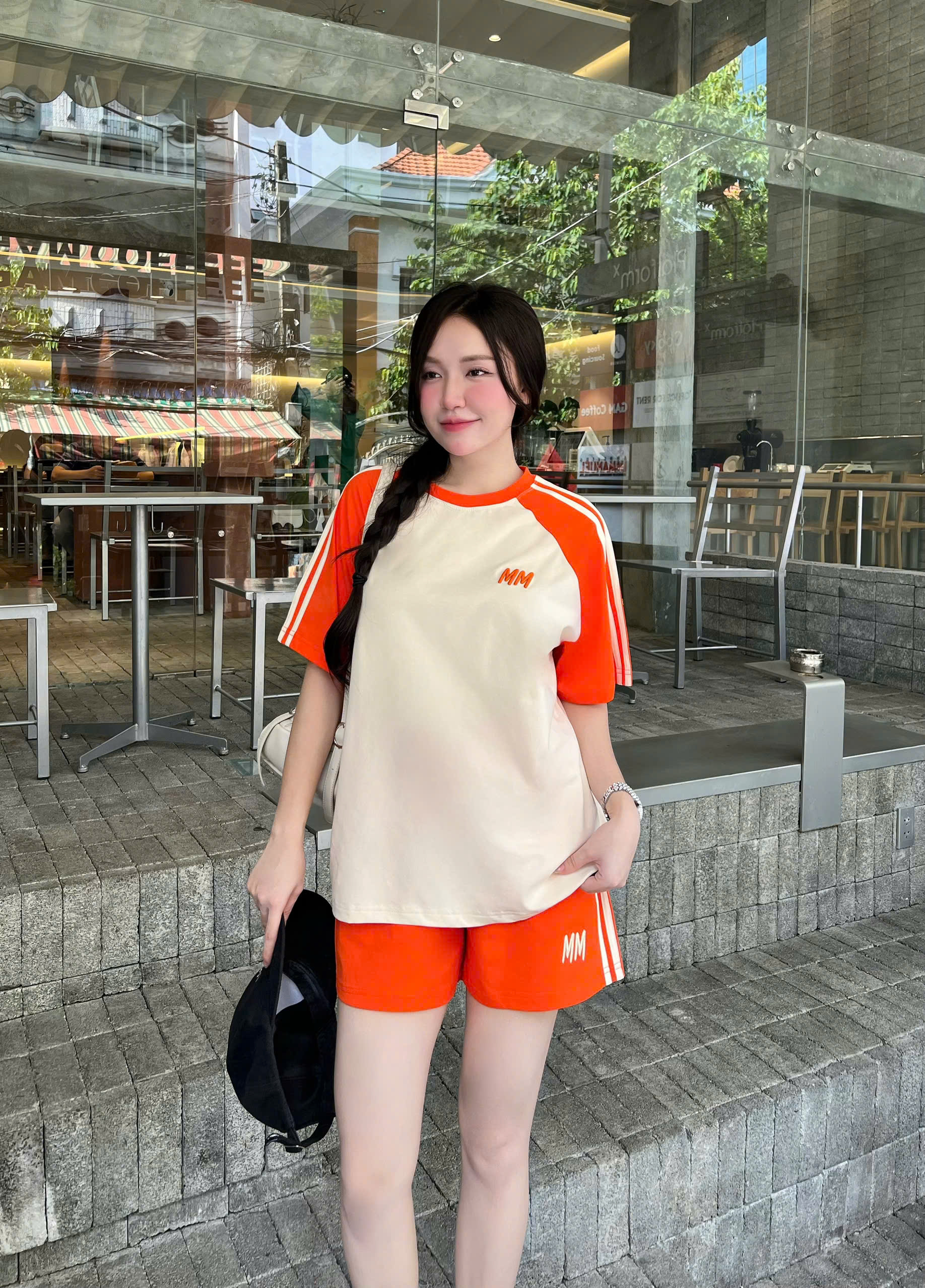 Set Bộ Đui Thun Cotton Phoi Mau Theu MM Khanh La - Ảnh 8