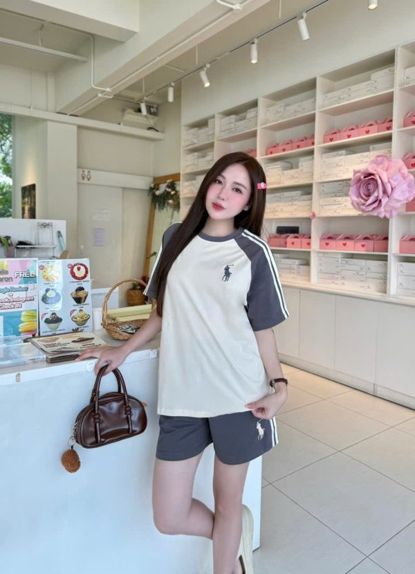 SET ĐÙI THUN COTTON THỂ THAO THÊU NGỰA KHÁNH LA - Ảnh 3