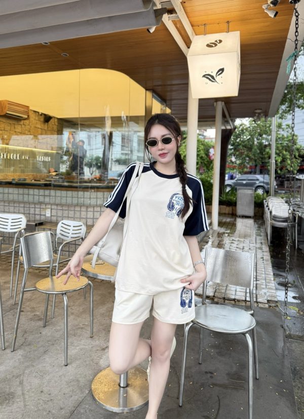 Set Đùi Thun Cotton Tai Nghe Phối Màu Khánh La - Ảnh 18
