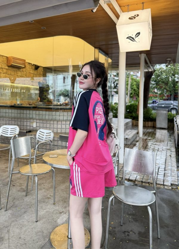 Set Đùi Thun Cotton Tai Nghe Phối Màu Khánh La - Ảnh 16