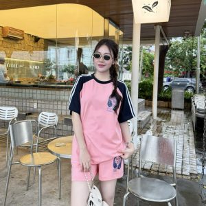 Set Đùi Thun Cotton Tai Nghe Phối Màu Khánh La