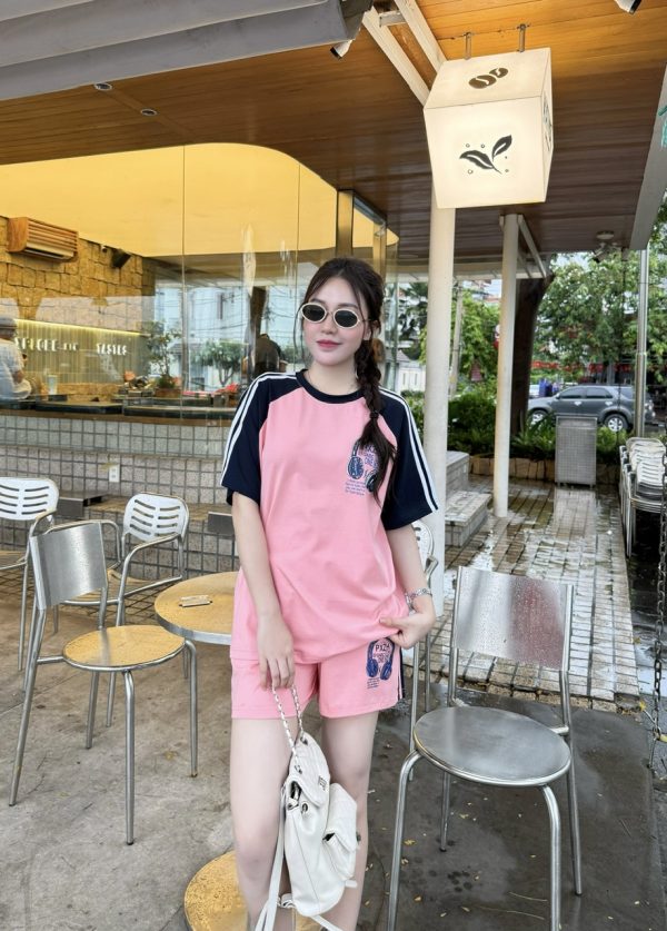 Set Đùi Thun Cotton Tai Nghe Phối Màu Khánh La