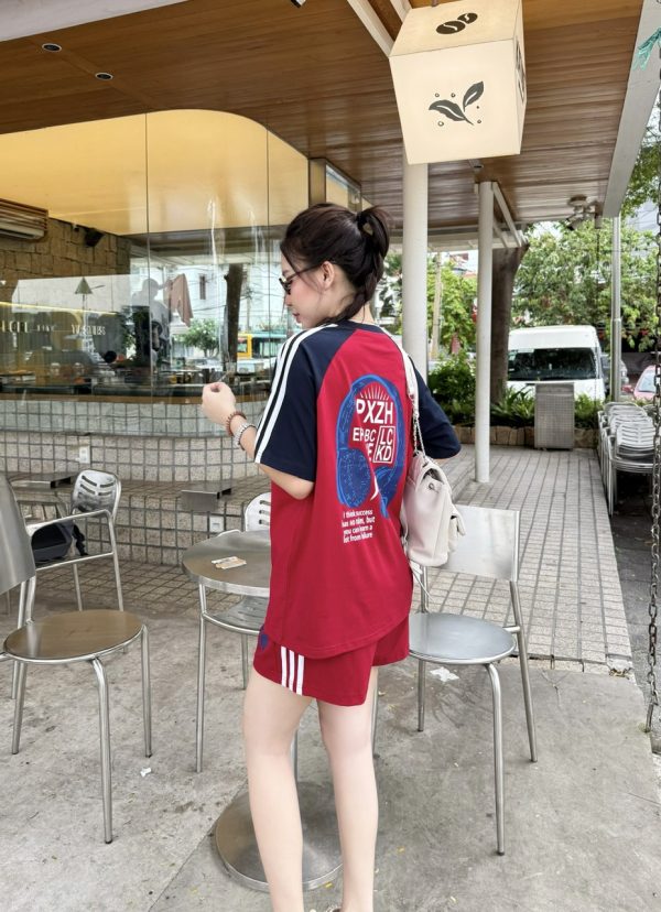 Set Đùi Thun Cotton Tai Nghe Phối Màu Khánh La - Ảnh 4