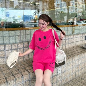 Set Bộ Thun Đùi Have a Nice Day Khanh La